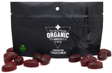 Photograph of product: Elderberry | Early Riser Live Resin Troche | 100mg/15pk