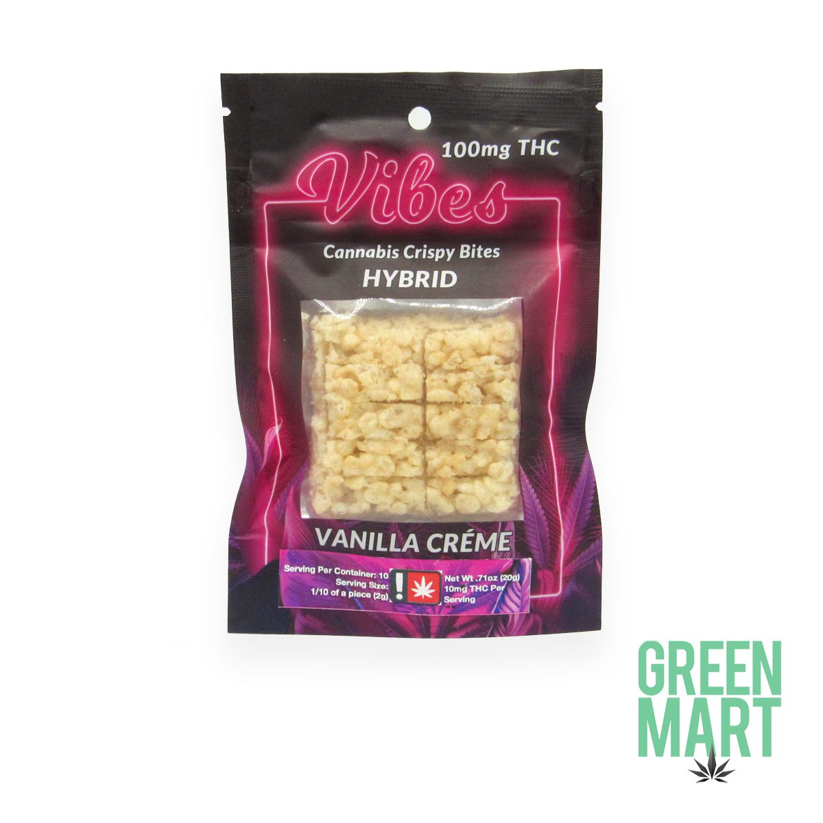 Photograph of product: Vibes | Vanilla Cripsy Bite Hybrid