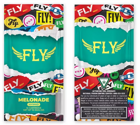 Photograph of product: FLY - Melonade - Vape Cart