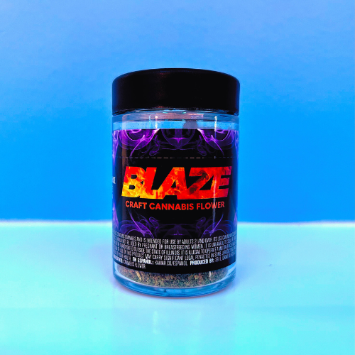 Photograph of product: BLAZE Marshmallow OG x Grape Gasoline 1/4 - 7g