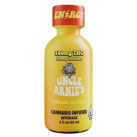 Photograph of product: Sunrise Orange with Caffeine | 2oz 100mg Shot