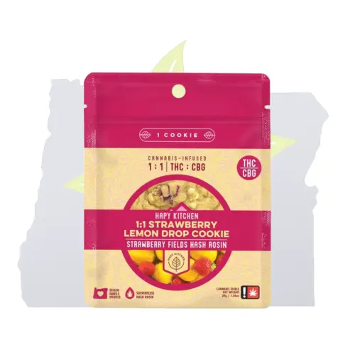 Photograph of product: Hapy Kitchen-Cookie-1:1 Straw Lemon Drop