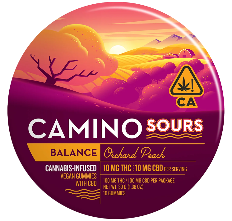 Photograph of product: Sours Orchard Peach 1:1 | 39G