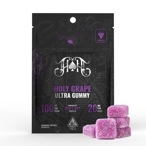 Photograph of product: Holy Grape Gummies - 