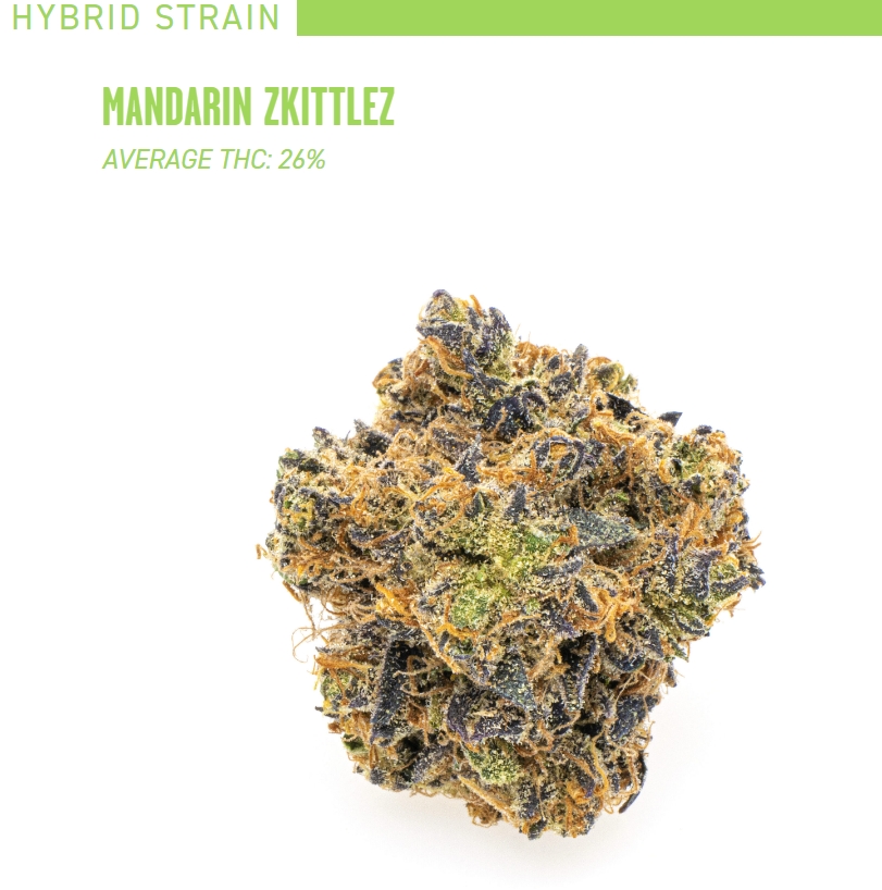Photograph of product: Flower | Ozone | Mandarin Zkittles - 3.5g