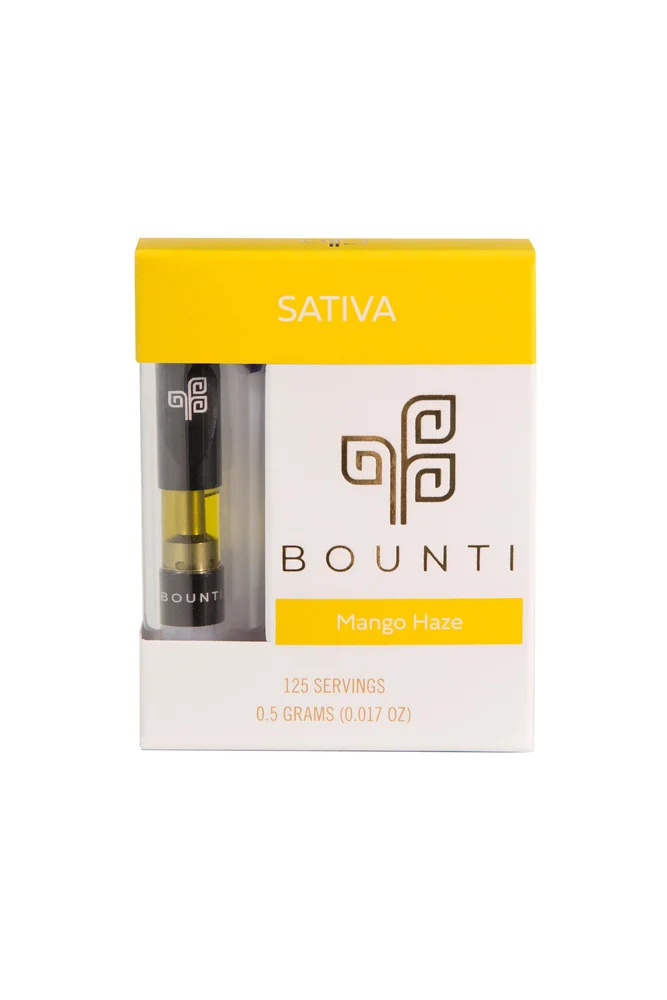 Photograph of product: Bounti - Cartridge Distillate - Mango Haze (S)