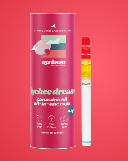 Photograph of product: Ayrloom - Vape AIO Pen - Lychee Dream