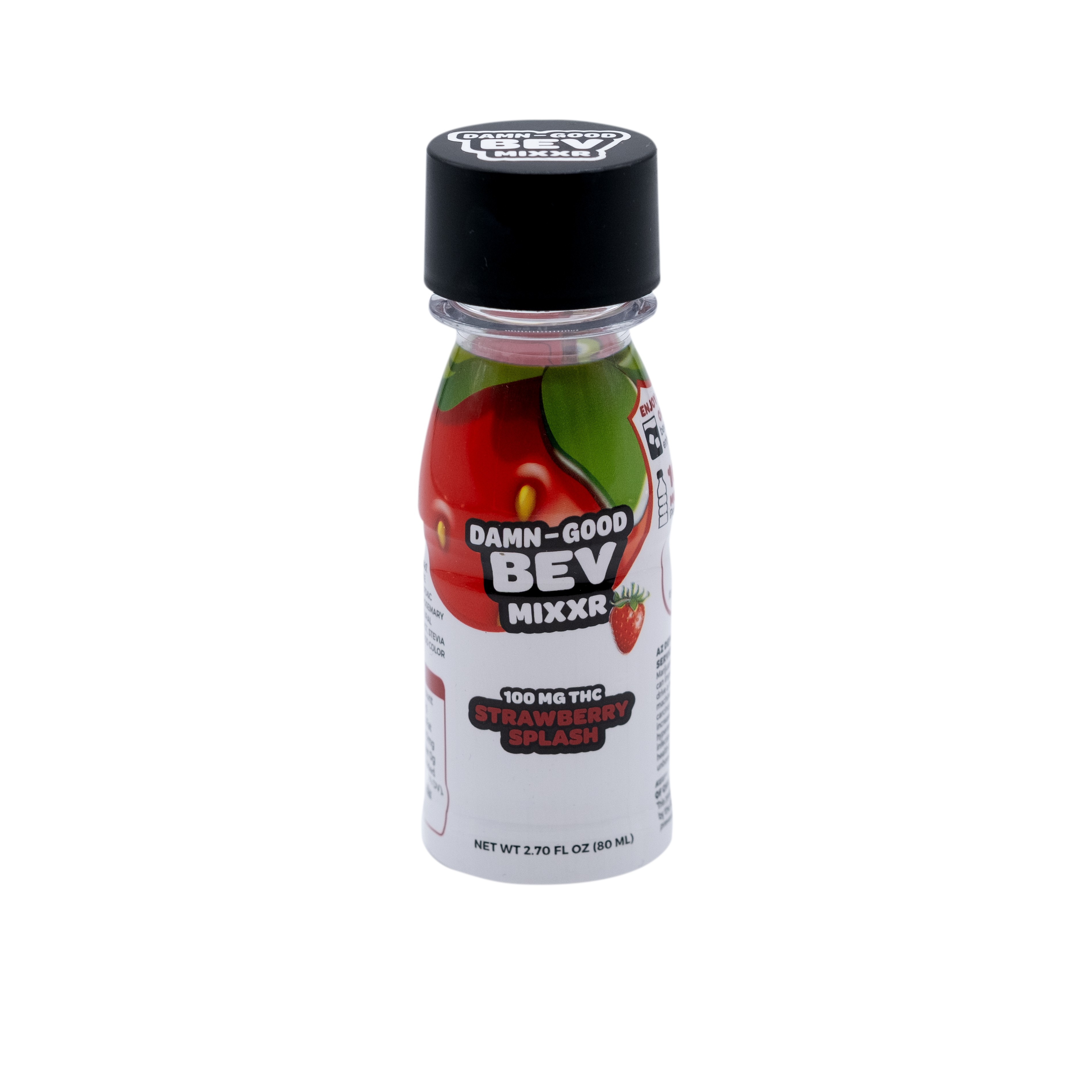 Photograph of product: Damn Good Bev Mixxr 100 MG Strawberry Splash