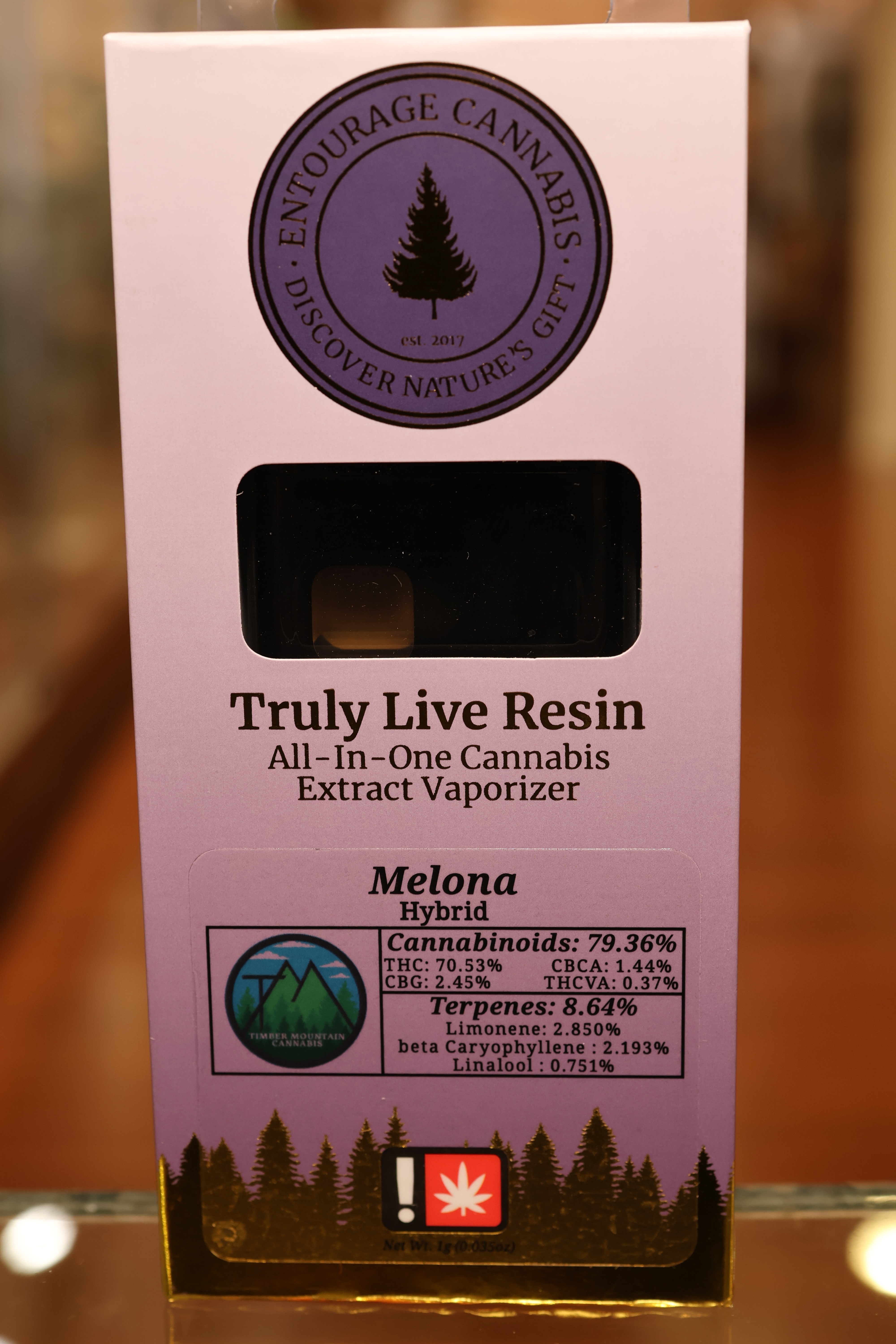 Photograph of product: Melona Live Resin POD (Entourage Oui'd)