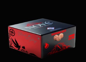 Photograph of product: Nove Tarts 100mg Hott Tarts