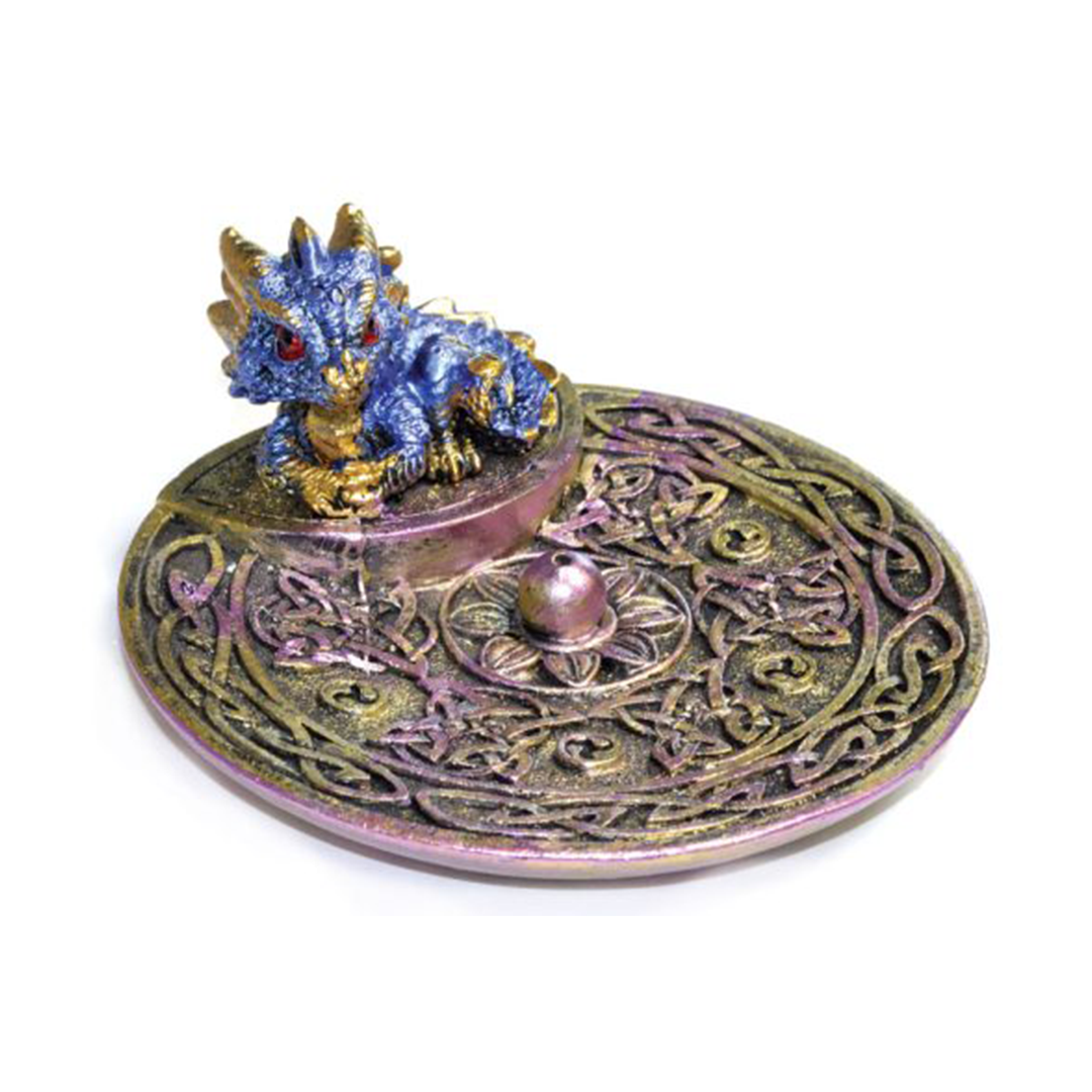 Photograph of product: Incense Burner- Blue Dragon