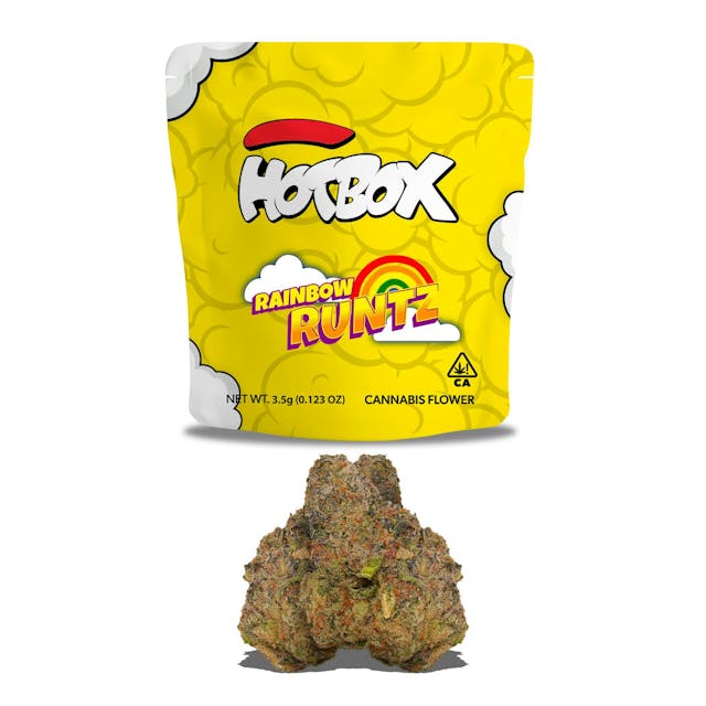 Photograph of product: HOTBOX | Rainbow Runtz Hybrid (3.5g)