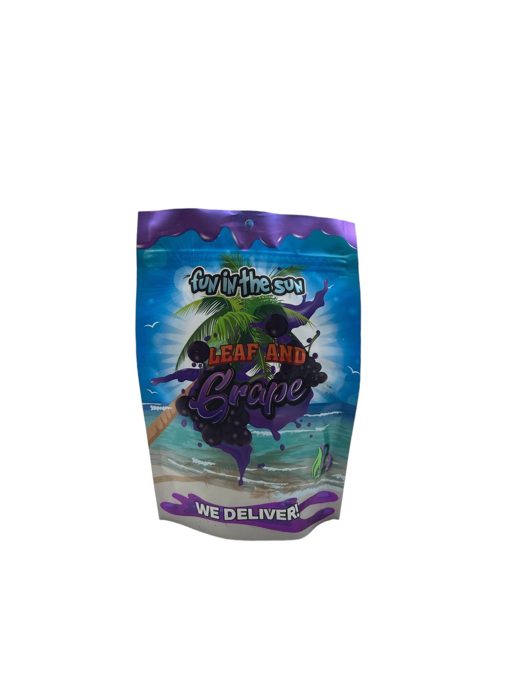 Photograph of product: Fun in the sun - Leaf and Grape - 28g