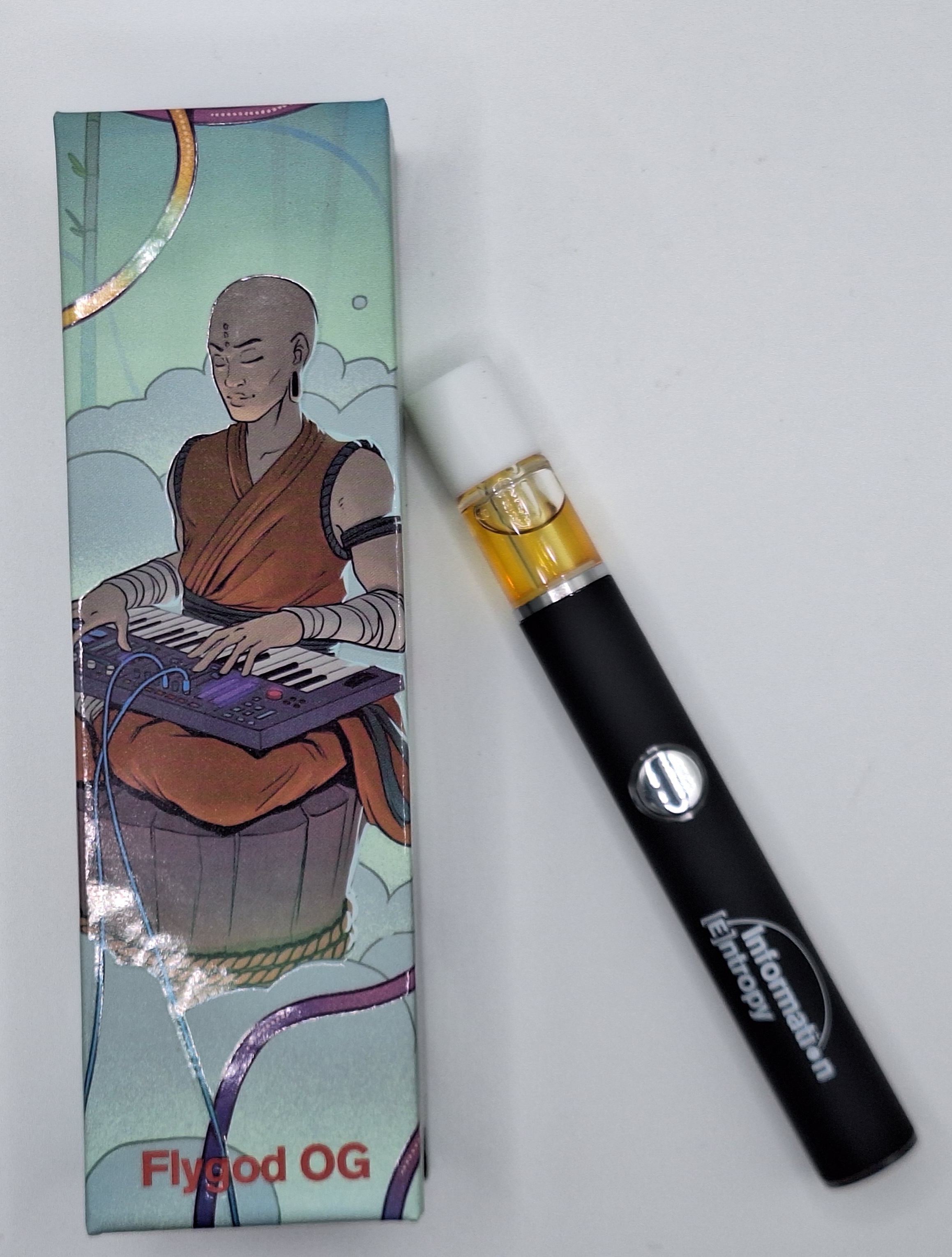 Photograph of product: I.E. - Flygod OG - Live Rosin Disposable Vape