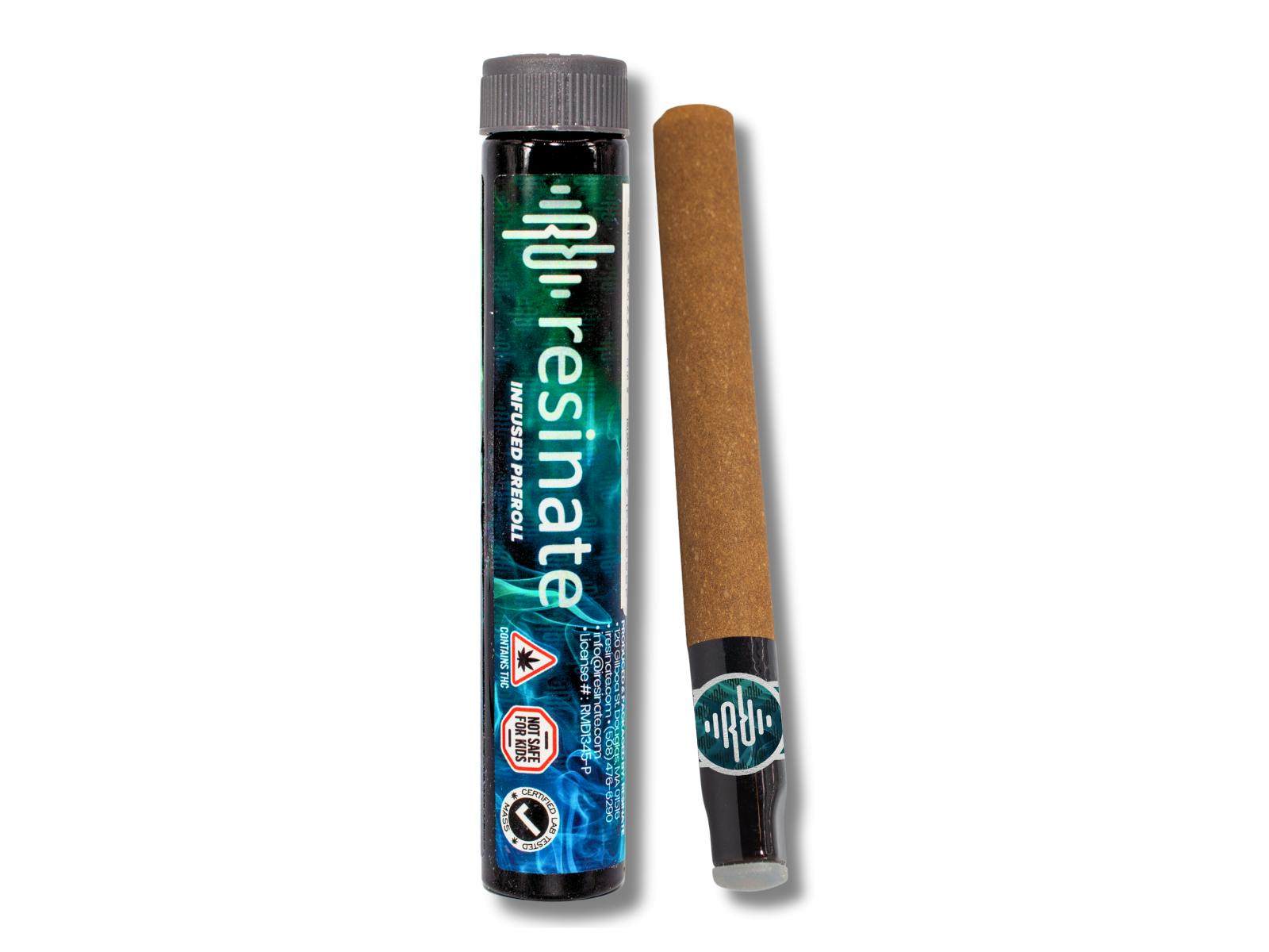 Photograph of product: Mountaintop Mint x Moo Dank Live Resin Infused 2.25g Blunt