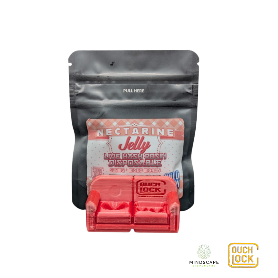 Photograph of product: Couch Lock Live au chocolat Rosin - Nectarine Jelly