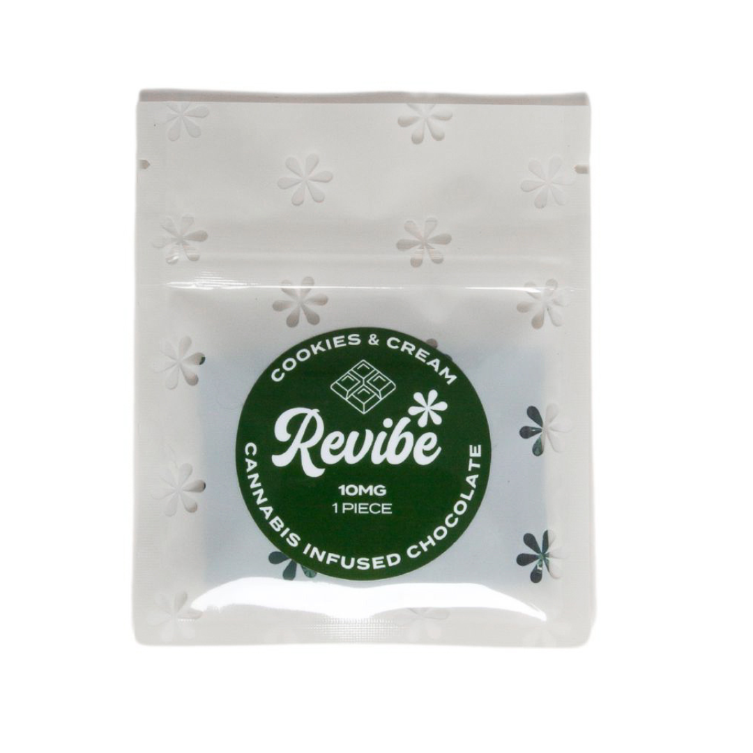 Photograph of product: Revibe - Cookies & Cream Chocolate - 10mg Single