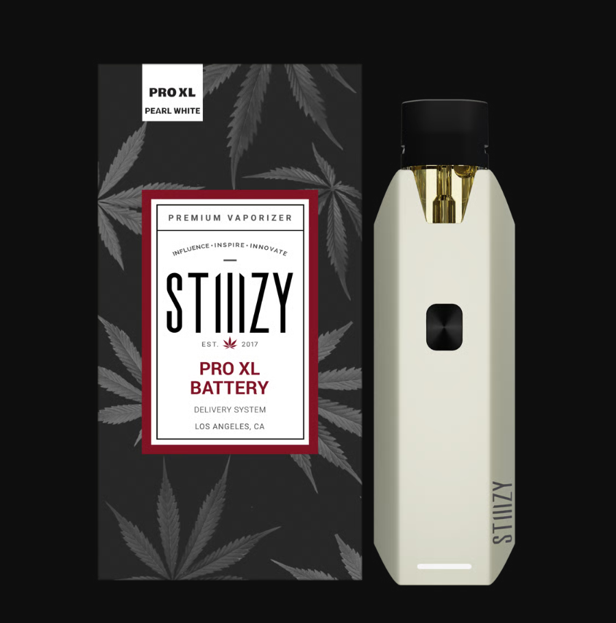 Photograph of product: Stiiizy PRO Battery XL - Pearl White