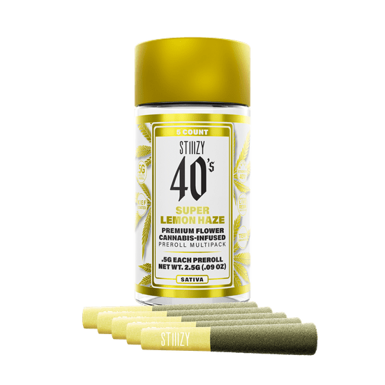 Photograph of product: .5G 40S PREROLL MULTI PACK - SUPER LEMON HAZE - 