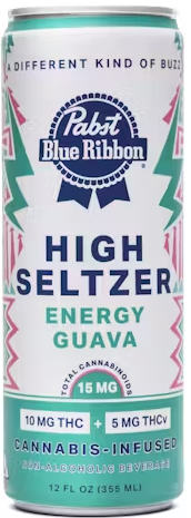 Photograph of product: Daytime Guava [S] - 10MG + 5MG TH-ouiV  High Seltzer 12OZ