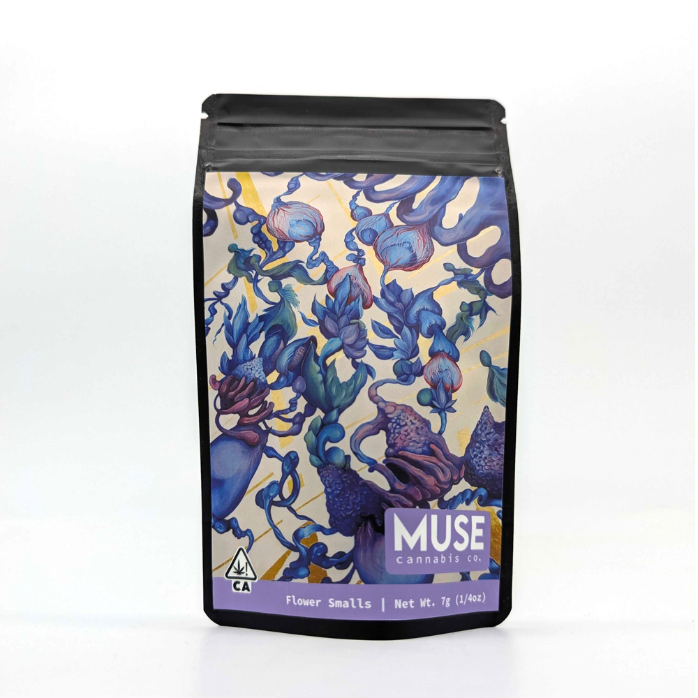 Photograph of product: Muse Oui'd Co. Sungrown Smalls 7g Quarter - Hot Berry (I)