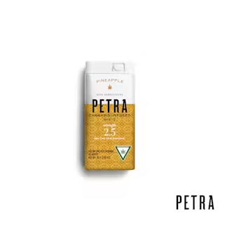 Photograph of product: PETRA PINEAPPLE MINTS 100MG