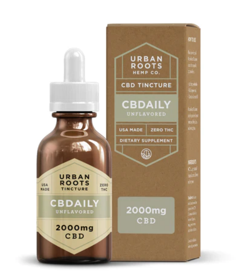 Photograph of Product: Urban Roots - CBD Tincture - CBDaily (2000mg)