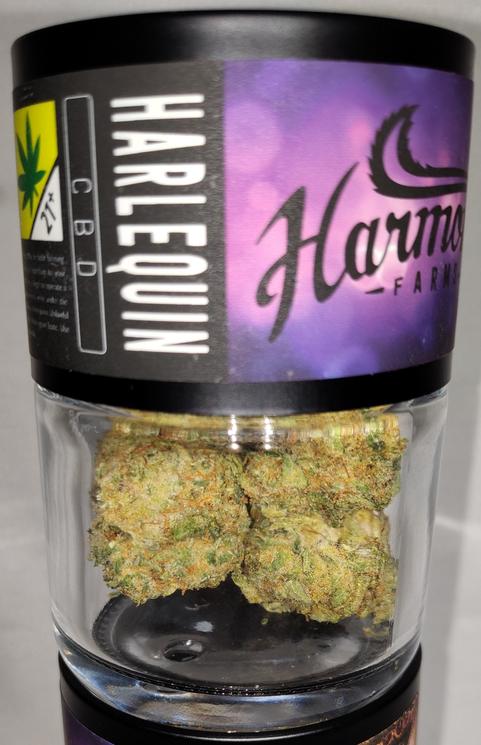 Photograph of product: CBD Harlequin | 3.5g *General Use Compliant*