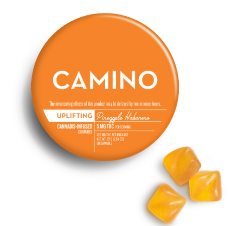 Photograph of product: Pineapple Habanero | "Uplifting" | 100mg (20ct)