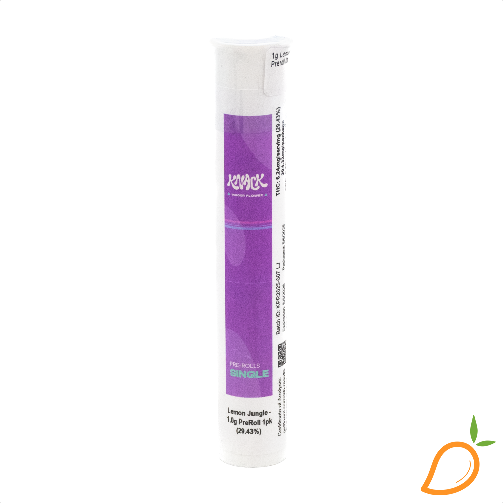 Photograph of product: 1g Tropical Treats Infused Preroll Hyer Kind