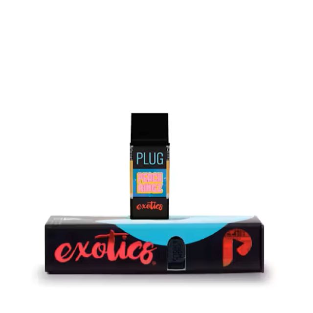 Photograph of product: PLUGPLAY | PEACH RINGZ - 1G POD