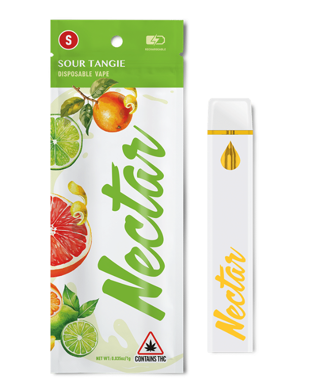 Photograph of product: Vape Disposable | Sour Tangie