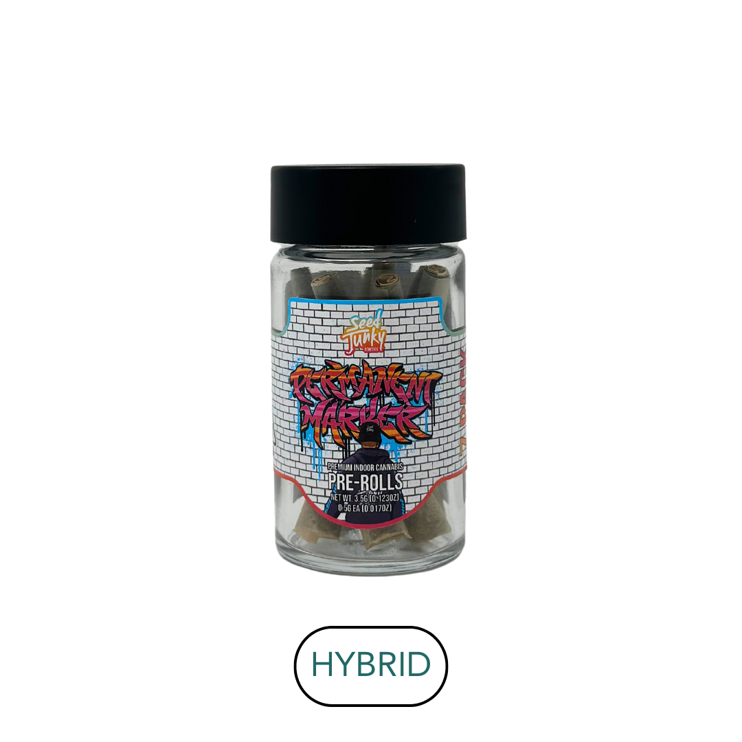 Photograph of product: Seed Junky - Purple Push Pop - Preroll Pack - 7pk - 3.5g