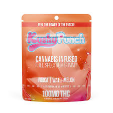 Photograph of product: Kushy Punch Gummies Oui'd 100mg