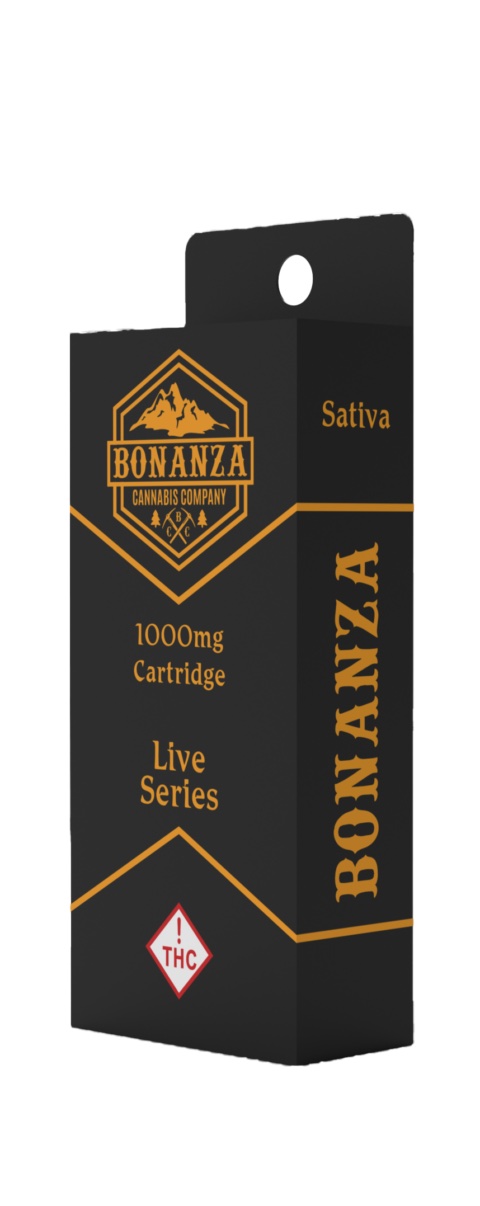 Photograph of product: Bonanza Live Resin Cartridge (S) Golden Tiger