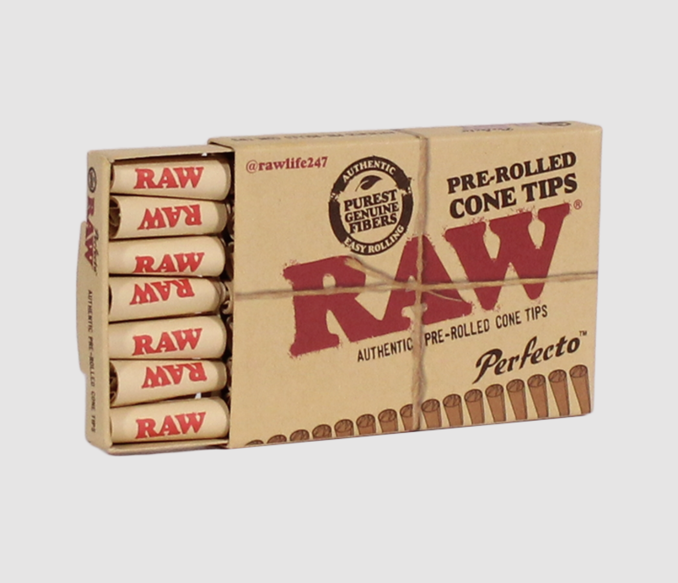 Photograph of product: Raw: Perfecto Cone Tips