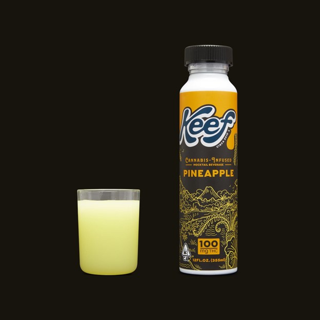 Photograph of product: Keef Pineapple Mocktail 100mg