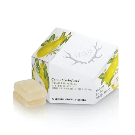 Photograph of product: Pear  100mg TH-oui : 100mg CBG - 