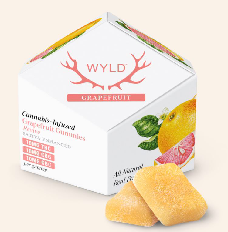 Photograph of product: Grapefruit 1:1:1 TH-oui: CBG: CBC Gummies | 20 Servings