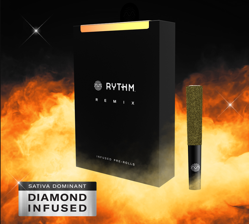 Photograph of product: Rythm (Infused) 5pk Prerolls | Maui Wowie | 2.5g (Oui'd)