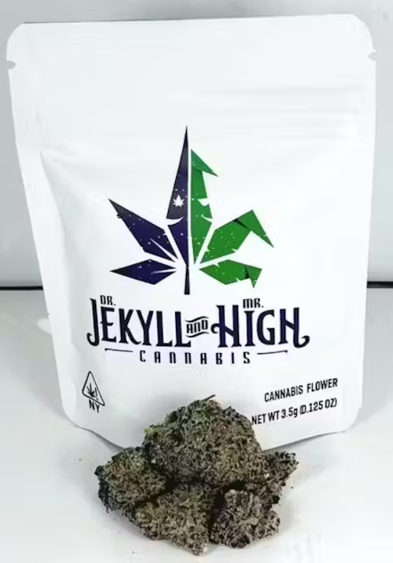 Photograph of product: Dr. Jekyll & Mr. High | Mango Kush | Flower | 3.5g