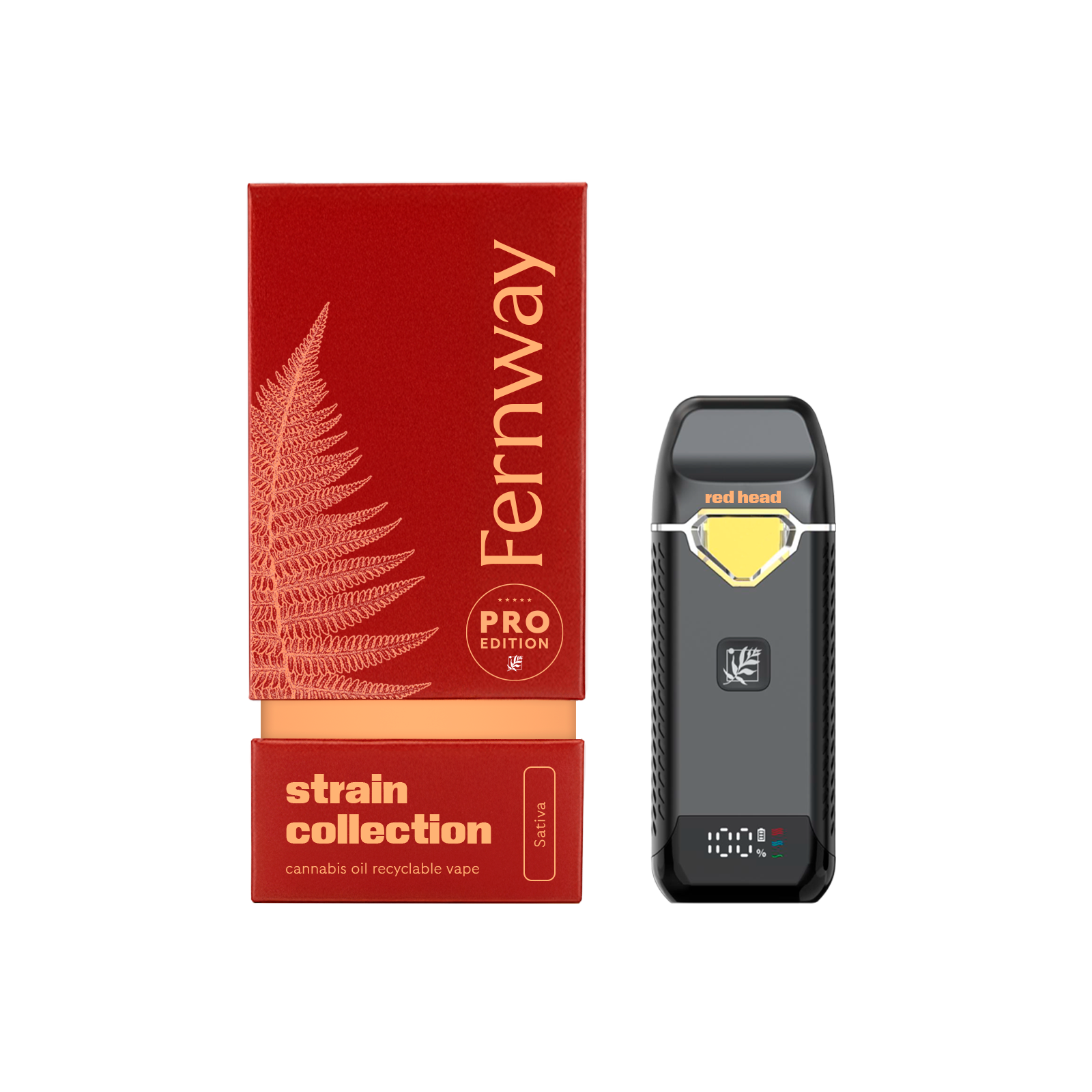 Photograph of product: FERN Oui'd AIO Traveler Pro - Red Headed Stranger 2g