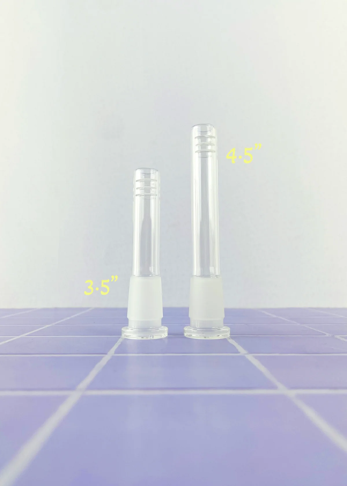 Photograph of product: Shop of Things | Clear Downstem 4.5"