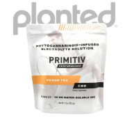 Photograph of product: PRIMITIV PERFORMANCE | PEACH TEA | DRINK POWDER | 300MG CBD