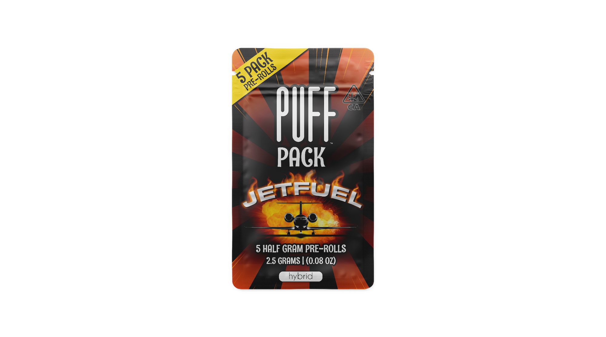 Photograph of product: 5-pack Pre-Rolls - Jetfuel