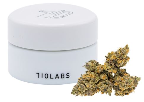 Photograph of product: 710 Labs Rainbow Belts Flower - 7g