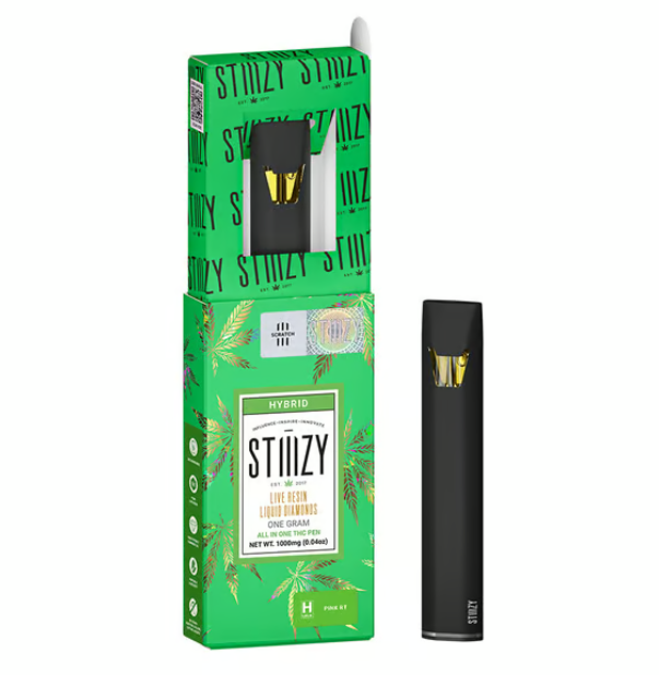 Photograph of product: Pink Runtz Live Resin Liquid Diamonds All in One (H) 1g