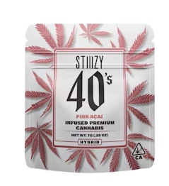 Photograph of product: STIIIZY Pink Acai Infused 40's - 7g