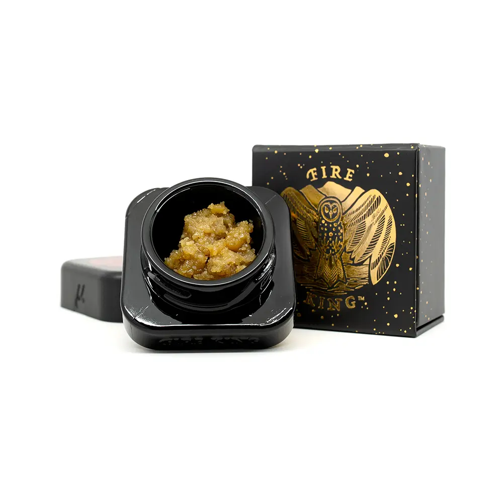 Photograph of product: Fire King | Viper Crumble | Cold Cured Live Rosin