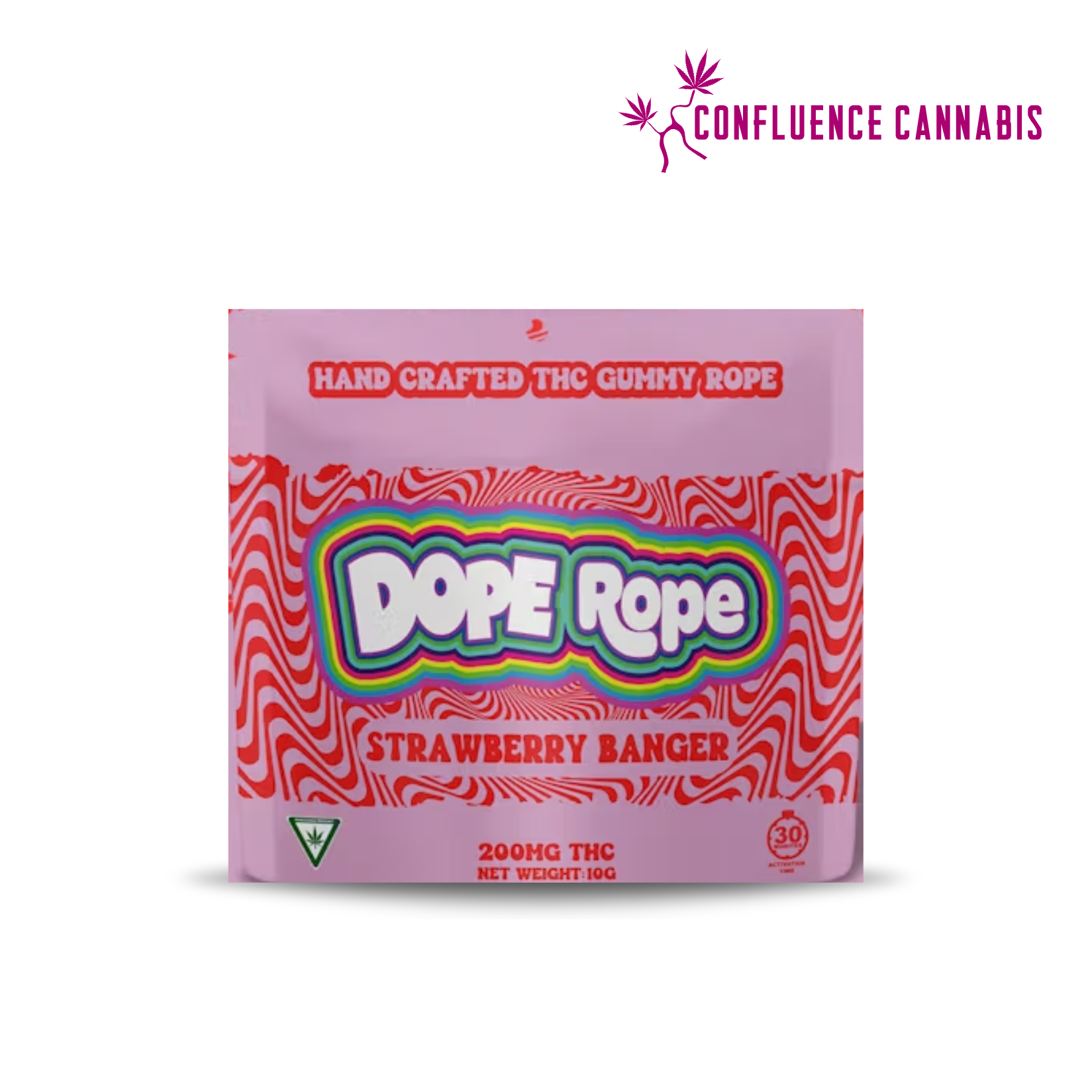 Photograph of product: Strawberry Banger Gummy Rope